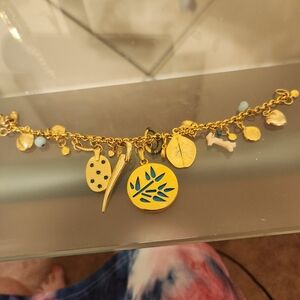 Lee Angel Charm Bracelet EUC